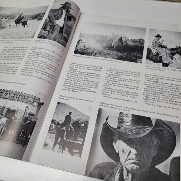 Arizona Highways Artwork Magazine March 1976 Vintage History Weather Seasons Ice - Picture 5 of 11